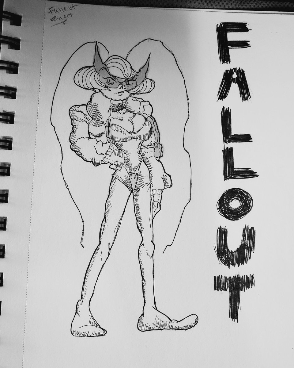 I wanted to draw some fanart of  @o___8 character fallout :)))
#Skullgirls #skullgirlsfanart #alexahad #falloutfanart #fallout #skullgirlsart #o___8