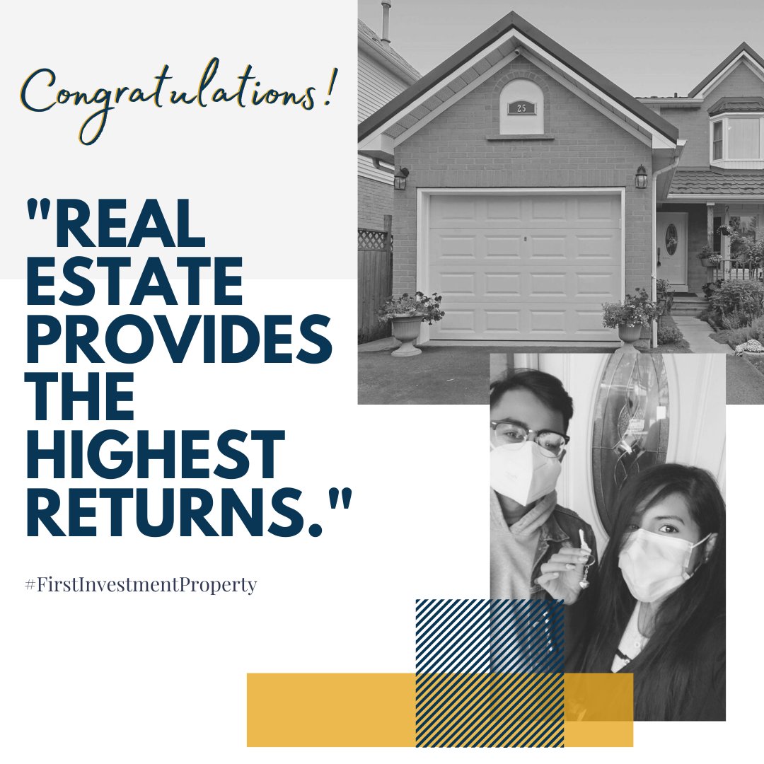 bettercallamal's tweet photo. Had an amazing time helping these young investors buy their first investment property. It was a tough market with multiple offers, but we saw a gem and were able to secure a detached home below the asking price for our clients. 

#realestateinvesting #torontolife #6ix #yyz #tdot https://t.co/GM31ako2nX