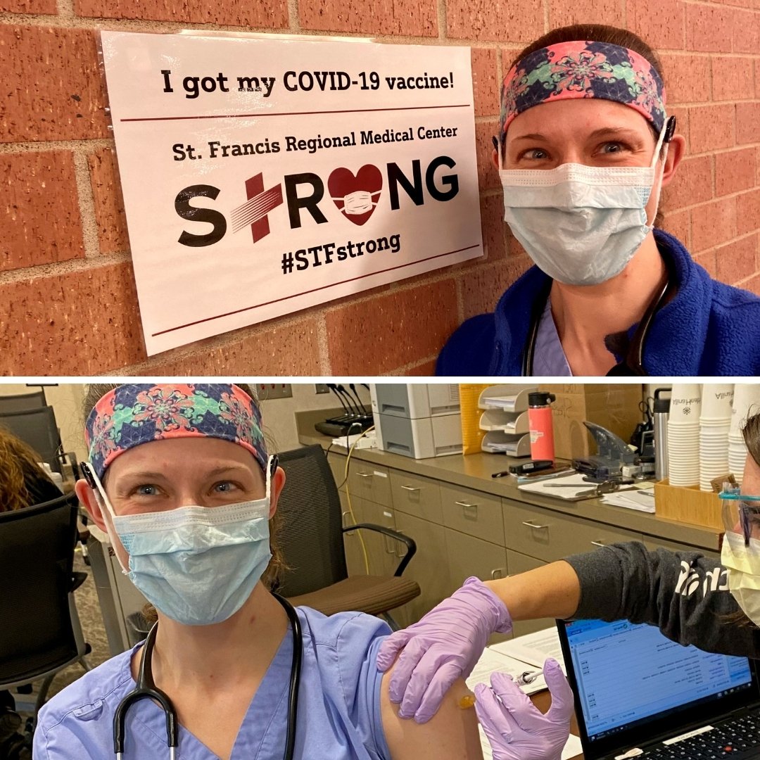 SFRMCShakopee's tweet photo. We're loving the celebration selfies from the first round of the COVID-19 vaccine!
#STFstrong #stopthepandemic #getvaccinated #FightCOVIDMN #staysafemn #COVID19 #coronavirus https://t.co/yGcdxPPDvE