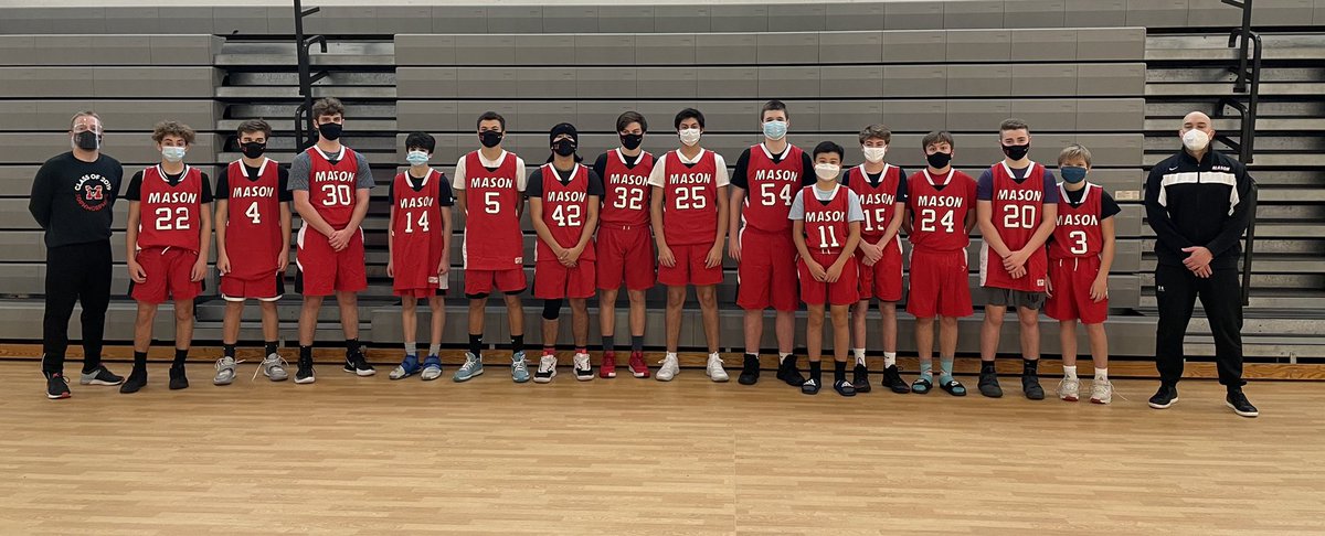 JV Boys🏀 are ready to break in the new gym tomorrow, tip off at 6pm vs Warren County- varsity to follow at 7:30. Link to the George Mason YouTube page below for live streaming  -smore.com/app/reporting/…