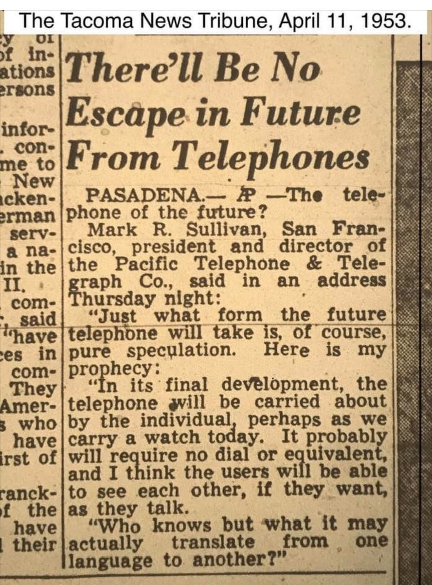 JonErlichman's tweet photo. Newspaper headline in 1953: https://t.co/dZxlw4hEZa