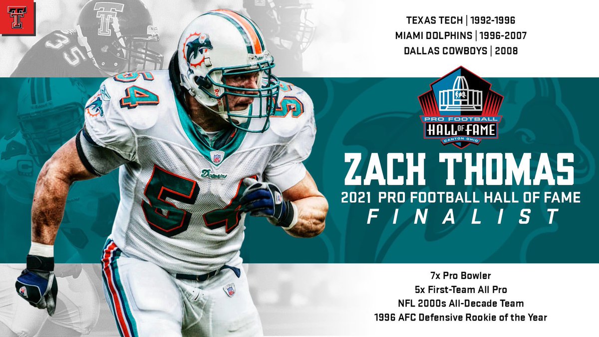 TexasTechFB's tweet photo. Vote. Him. In. 

Congrats, Zach, on being named a #PFHOF21 Finalist‼️ https://t.co/9ZOjrBYw4J