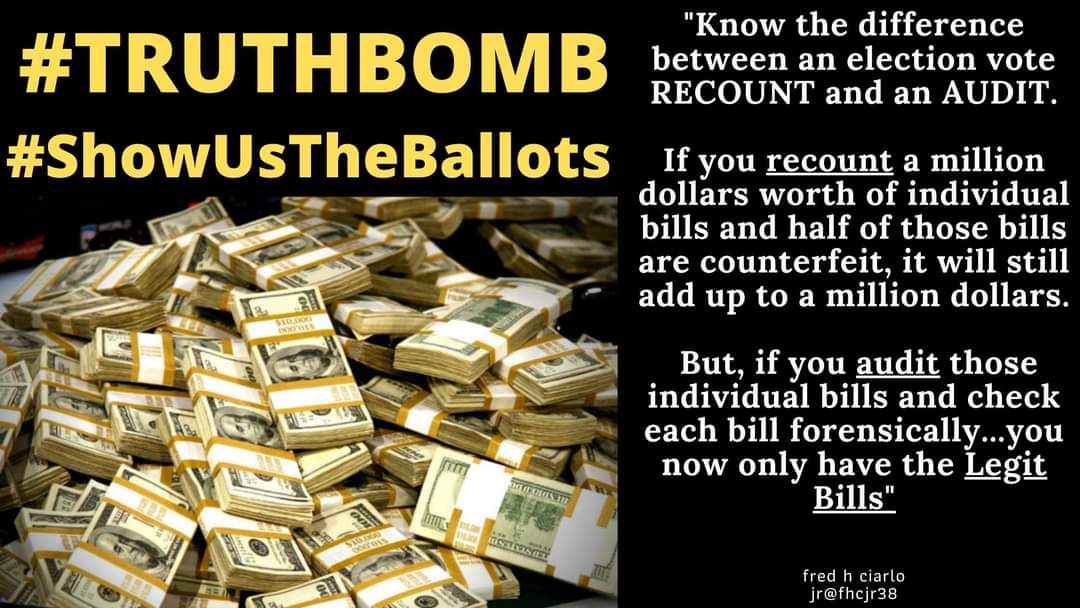 AJ73AJ's tweet photo. @fhcjr38 The man with the best ANALOGY EVER #TruthBomb #ExecutiveOrderScan #ScanTheBallots #ShowUsTheBallots #KinematicArtifacts #42USC1974 #NoFoldNeverMailed https://t.co/PvpwebTTm7