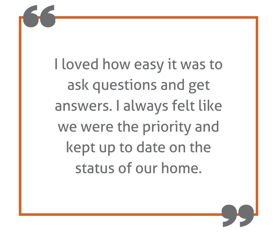 We’re always here to answer all of your questions! #TestimonialTuesday