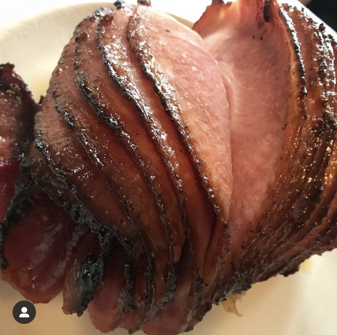 1twiggymac's tweet photo. @PaulStanleyLive My Bourbon Maple Glazed Ham, recipe is in my cookbook coming out in June, Generations of HomemadeLife https://t.co/lz0fGkYo9g