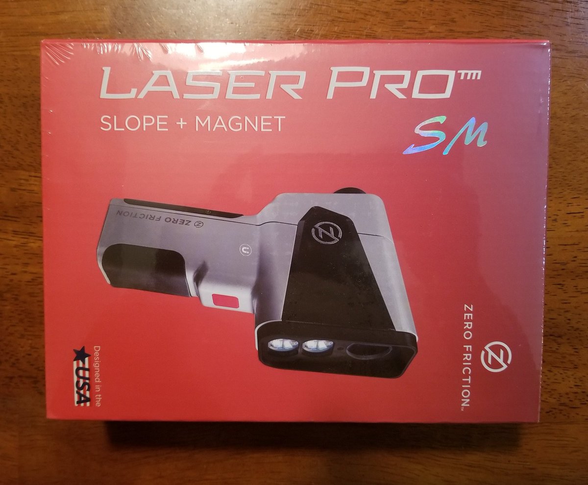 LinksNation's tweet photo. New arrival from our friends @ZF_Sports, looking forward to shooting some flags. #LaserPro https://t.co/lQIlk2VUjJ