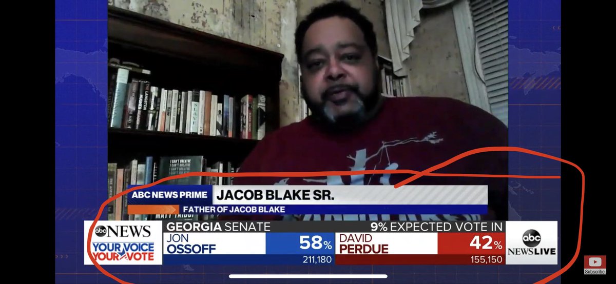 MikeBoud's tweet image. Ossoff and Warnock win easily right now. At this stage, they could claim victory. If their opponents reverse the tendency, they could-should say the election was stolen from them.