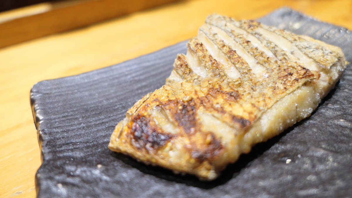 のなめ 刺身 塩焼き盛りだくさん ほうぼう ブリ マダイ サワラ トロ 赤身 イサキ ヤガラ メダイ ごちそうさまでした