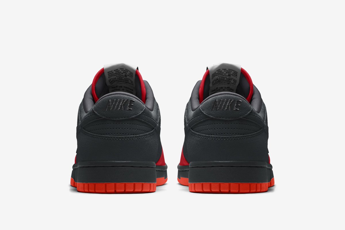 Nike By You Dunk Lows as cartoon characters. 