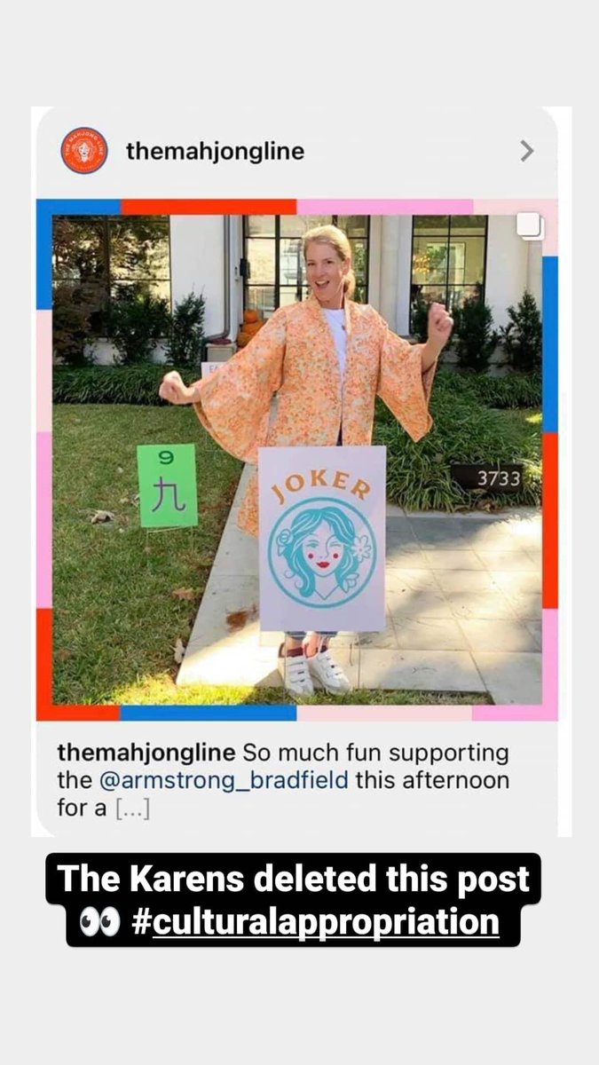hunnussy's tweet photo. Sorry, but the internet is written in ink! The white women behind the Mahjong line are a bunch of accountability avoiding clowns 🤣🤣 #themahjongline #culturalappropriation https://t.co/67VbZ6c0CV