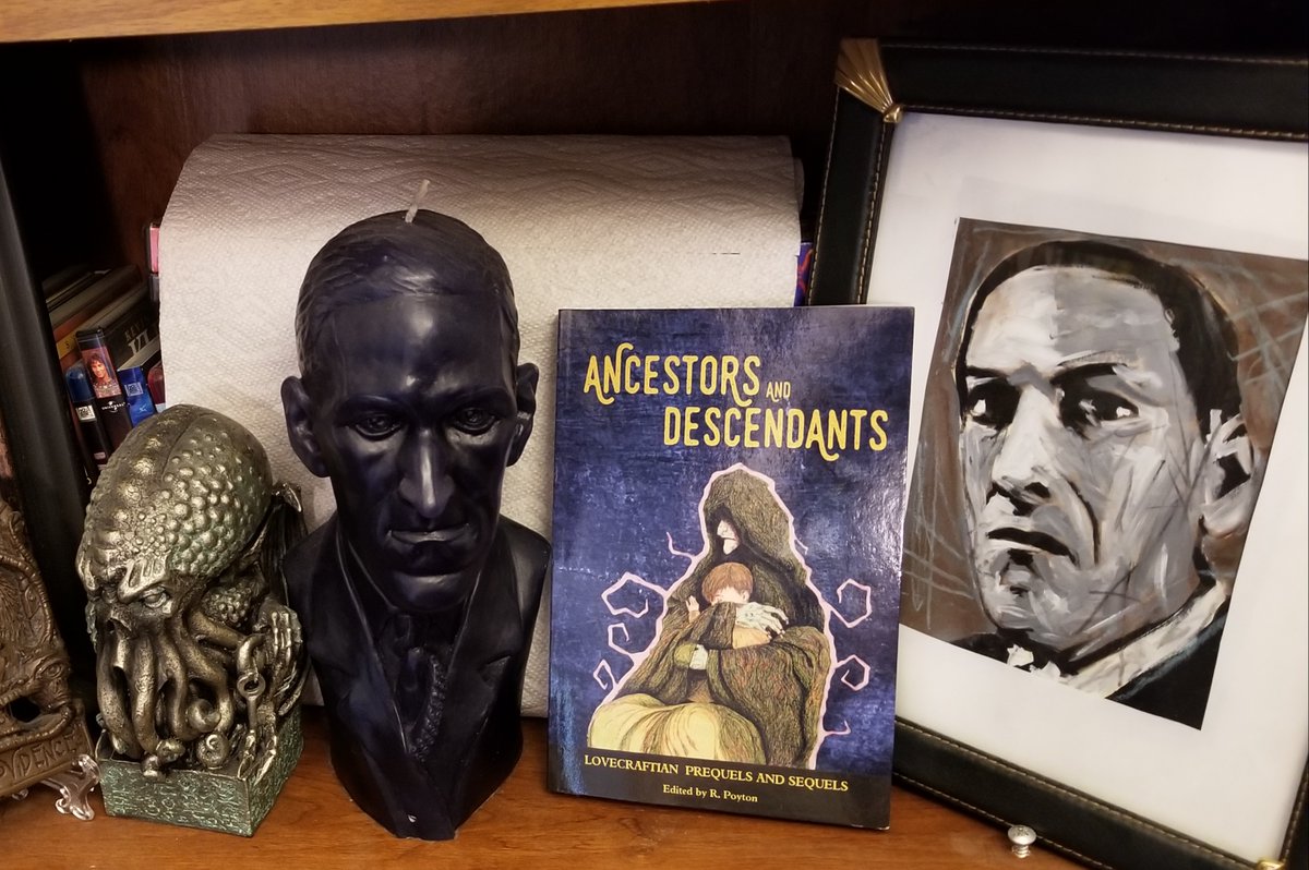 HPL_JDeLaughter's tweet photo. 🔥It's HERE &amp; it's HOT!🔥
🦑 Ancestors &amp; Descendants: Lovecraftian Prequels &amp; Sequels🦑
😱My HPL Short "The Derelict in the Dock" &amp; shorts by Pete Rawlik, Miguel Fliguer, etc😱
🤓Ed-Rob Poyton🤓
#Lovecraftian #Horror #MustRead
🇺🇸 https://t.co/4XZnU2NTUk
🇬🇧 https://t.co/PjbAj9SbOd https://t.co/BTJal9b62l