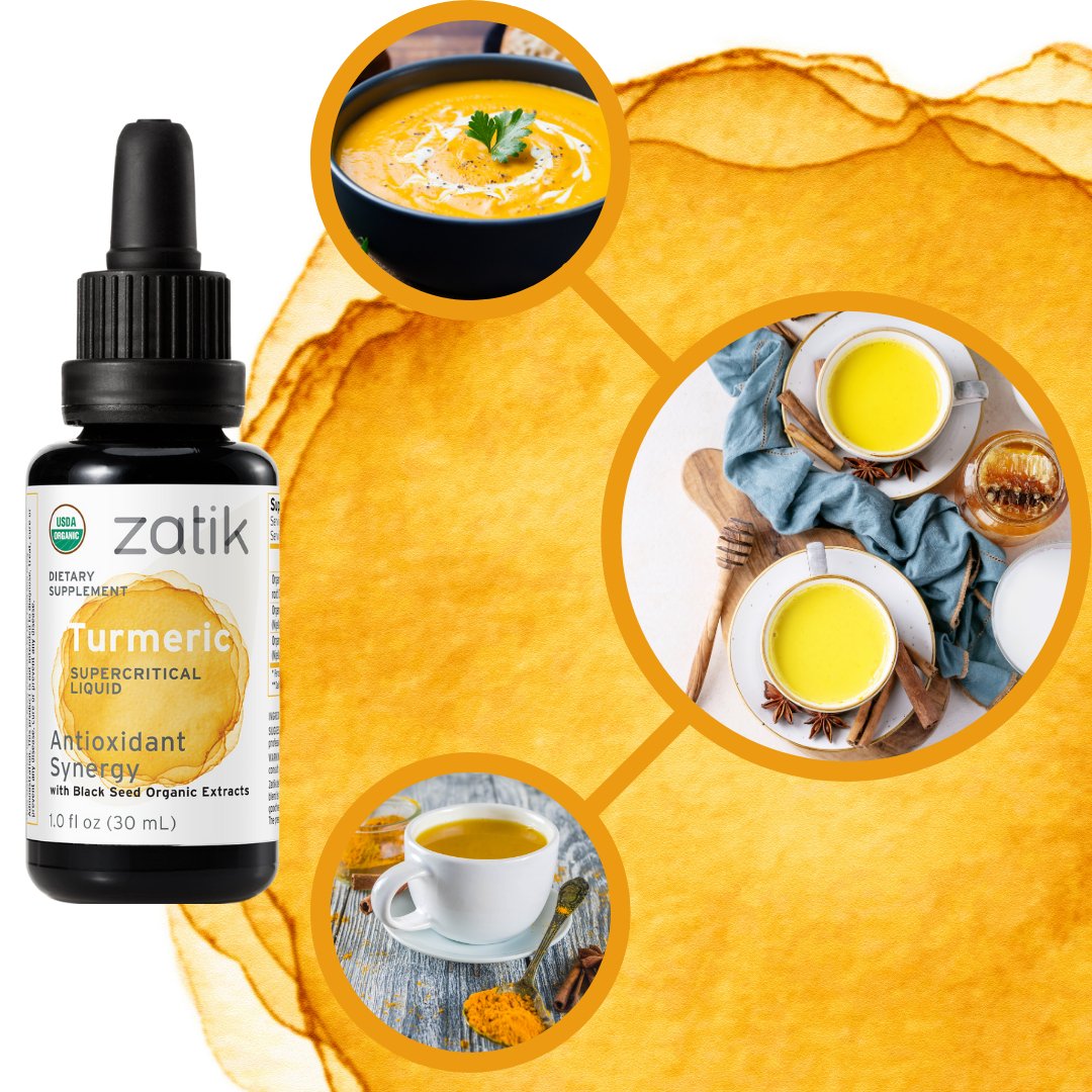 zatiknaturals's tweet image. #TurmericExtract #TurmericLatte #TurmericTea #TurmericSoup. Spice up your daily recopies with our one and only Turmeric with Black Seed Supercritical Extract. It is from Germany and superior quality. The antioxidant synergy will revitalize your body and support strong #immunity #