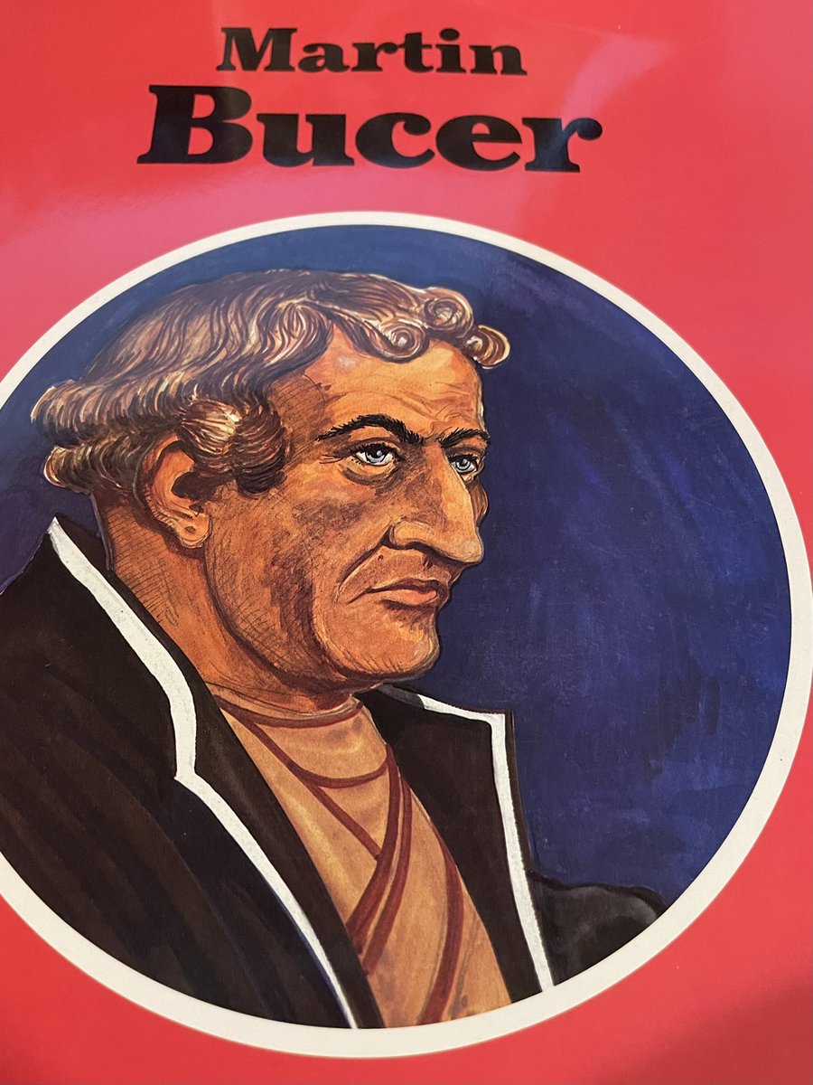 drdominee's tweet photo. Unpacking boxes of my books, some I haven’t seen in years, including my Martin #Bucer comic book, which everyone should have. https://t.co/f0stxdMBBz