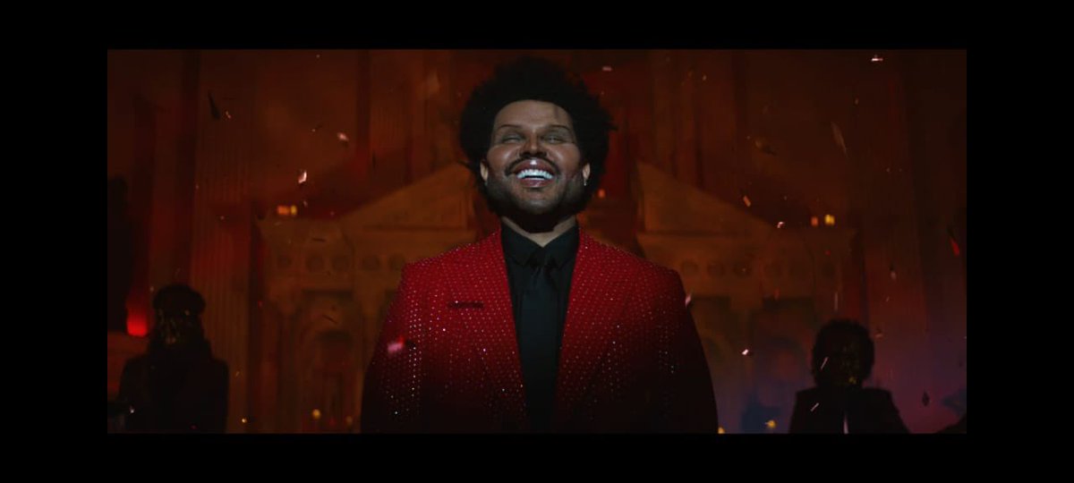 Na cena final, The Weeknd aponta a arma para sua cabeça e atira. Saem apenas confetes (que lembram a festa de Unil I Bleed Out). Aqui, também é possível interpretar um The Weeknd que não desistiu. Era o que a plateia/grammy esperava, mas ele mostra (com a arma falsa), que +