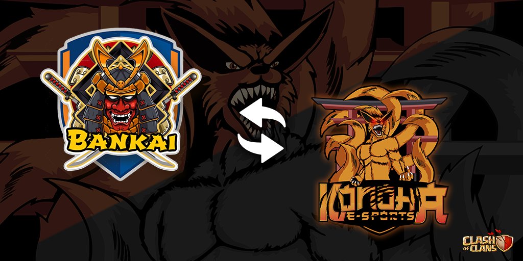 Com muito orgulho anunciamos a junção entre Konoha e Bankai, e assim trazemos uma nova equipe ao cenário competitivo que agora passa a se chamar Konoha e-Sports! #goknh #clashofclans #esports