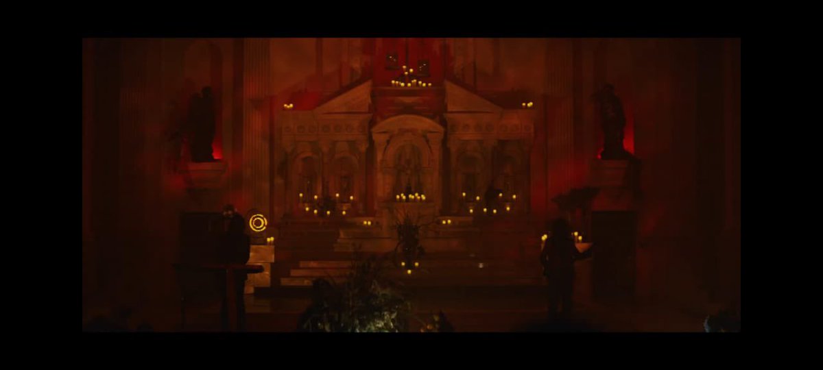 Após o suposto tiro, The Weeknd reaparece no cenário com a iluminação vermelha, velas, um local parecido com um altar. Nesse momento, dá-se a entender que ele morreu e agora está no "inferno", uma espécie de "purgatório".