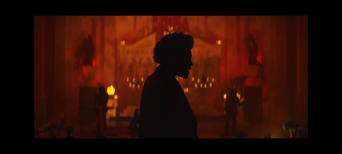 Após o suposto tiro, The Weeknd reaparece no cenário com a iluminação vermelha, velas, um local parecido com um altar. Nesse momento, dá-se a entender que ele morreu e agora está no "inferno", uma espécie de "purgatório".