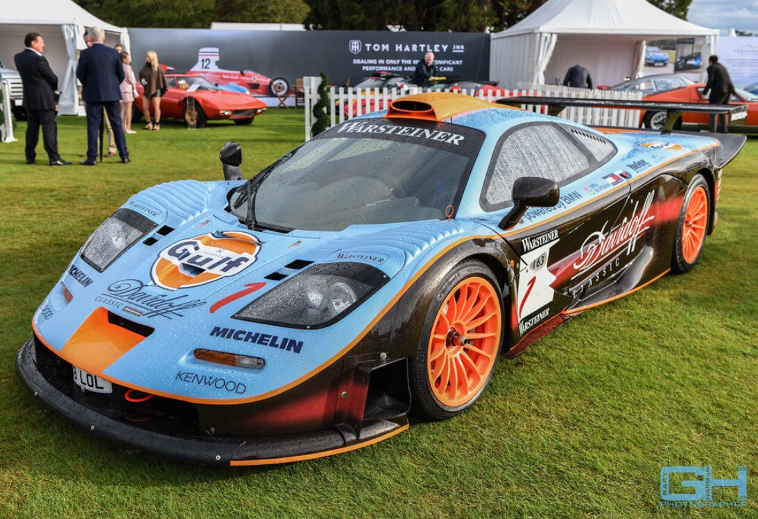 gary__harman's tweet photo. @FormulaOneWorld McLaren F1 GTR #28R 1997 Davidof 28LOL 🖤💙🧡 at Solon Privé 2020. @SalonPriveUK @Vintage_Cars @VintageLegends @semanalclasico https://t.co/wQtmPNiuyJ