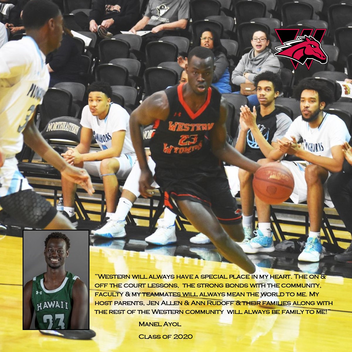We are proud of All American <a href="/ManelAyol/">Manel Ayol</a> for his contributions to our program. One of the most dedicated student-athletes to come through the Rock!

#ChooseWestern