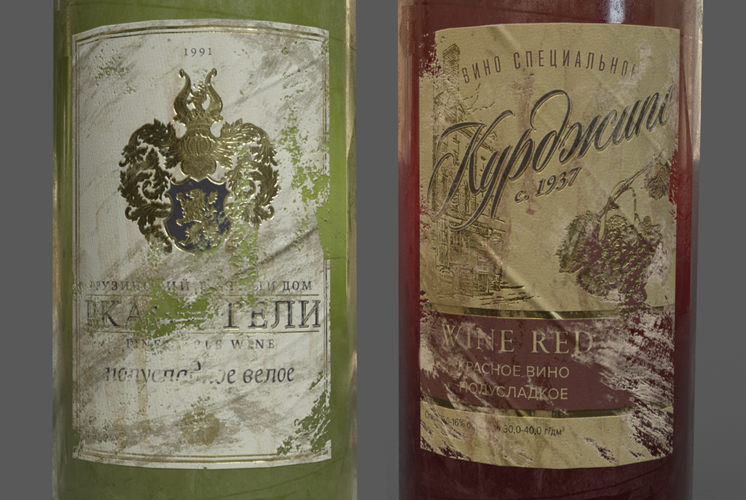 For instance: loved the challenge of designing mid-tier wine labels that are trying to look fancier than they are.I also now know WAY too much about regional food regulations, but I hope players who read Russian appreciate the details when they're sloshing around those bottles: