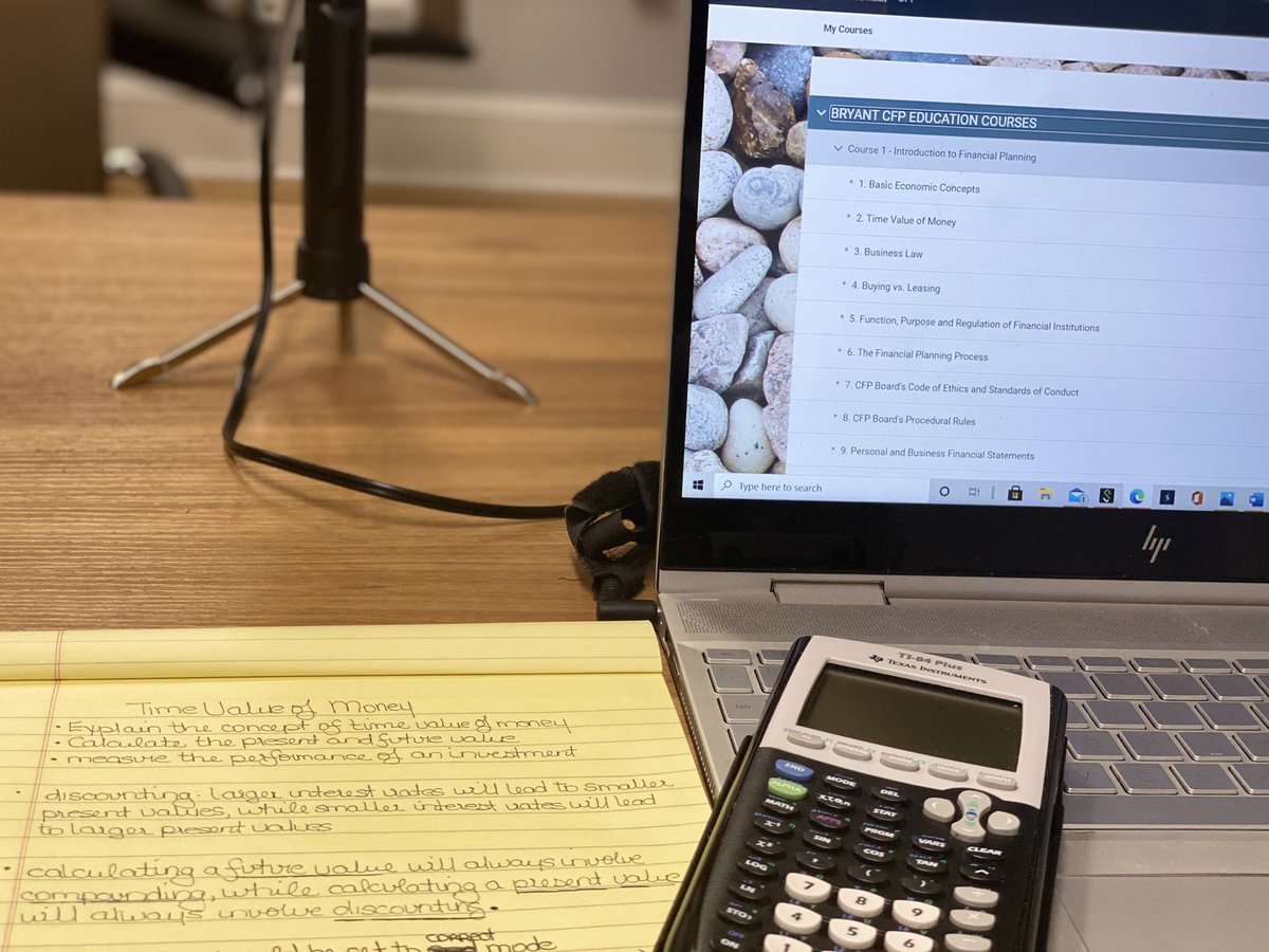 rtinmaryland's tweet photo. I started my journey to earning the CFP(Certified Financial Planner) designation today.  There are less than 1,500 black CFPs in the United States, but honestly, that’s irrelevant. I’ll become the first in the Turner family. 
#legacy #TWM https://t.co/WhJrOdafrT