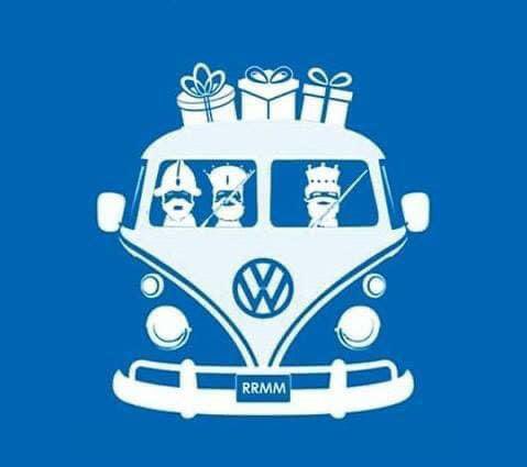 A dormir temprano que hoy llegan los reyes magos. @Volkswagen_MX https://t.co/X3GqR31496