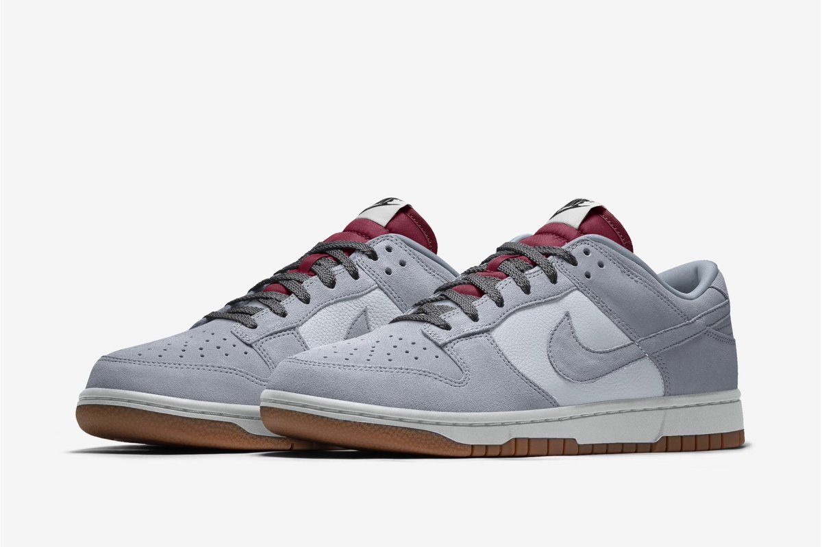 Nike By You Dunk Lows as cartoon characters. 