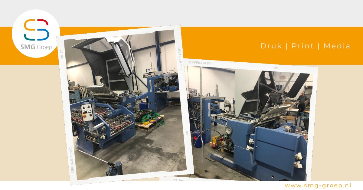 De nieuwe MBO vouwmachines zijn precies op tijd warmgedraaid, want in februari gaan we hier een groot deel van alle stembiljetten voor de verkiezingen mee vouwen!

#MBO #vouwmachine #drukkerij #kijkjeachterdeschermen #SMGgroep