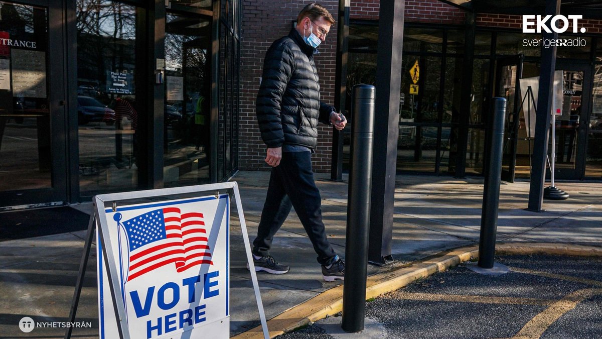 Demokraten Raphael Warnock utropar seger i valet i Georgia till en av senatsplatserna, rapporterar AFP. Hans motståndare Kelly Loeffler har dock inte erkänt sig slagen. Rösträkningen fortsätter. sverigesradio.se/artikel/7640459
Foto: SANDY HUFFAKER/AFP