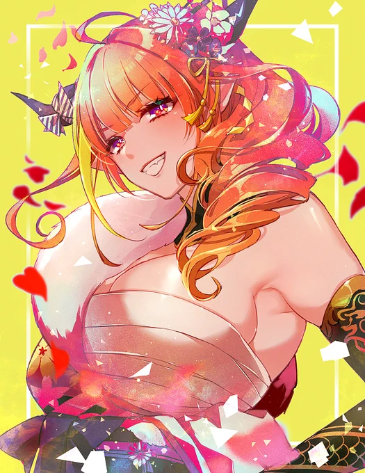 🌸🐉🎍 #みかじ絵 