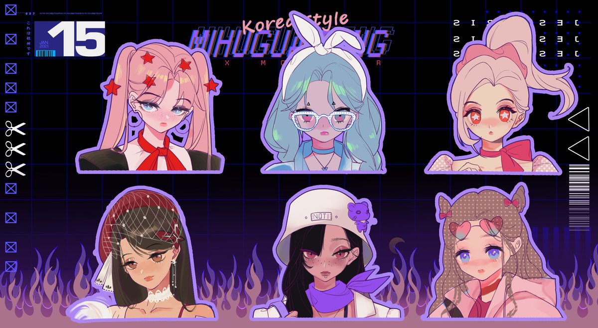 Korean style

#drawing #vaporwave #ArtistOnTwitter #vaporwaveaesthetic #Y2K