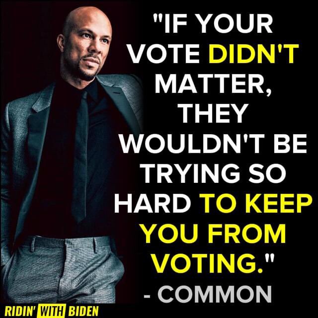 cparrjr2's tweet photo. @malcolmkenyatta @MeidasTouch If your vote didn’t matter, they wouldn’t be trying so hard to keep you from voting! https://t.co/JY8fLbdwXX