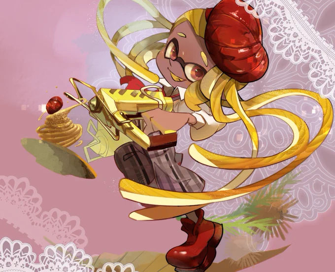 すずさんのケーキ企画絵
モンブランこいけ 