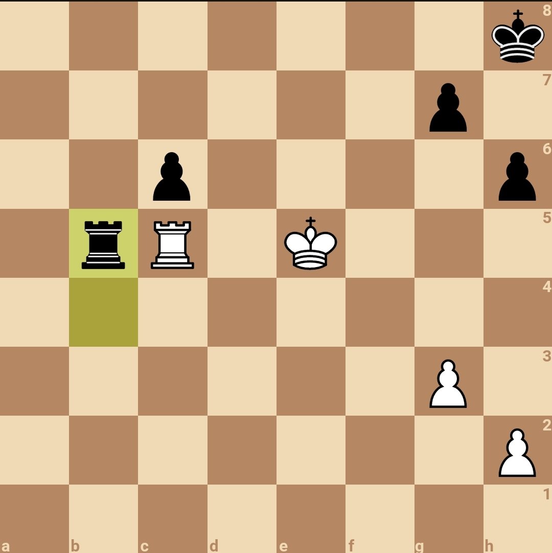 TheChessguy's tweet photo. After a hard fought game I was at the verge of drawing only to trow it all away. White to play and make a draw. Oh and I'll be live at https://t.co/lwzAxQiOD4 in about 1 hour if you want  to confirm your guess! 
#chess https://t.co/bISFrtRzQp