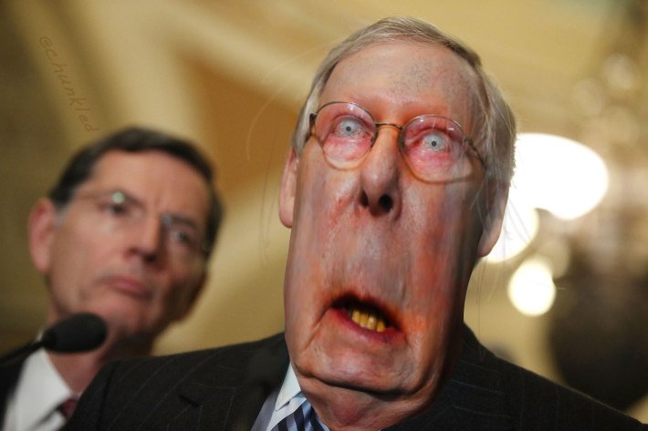 chunkled's tweet photo. why the long #restingmitchface https://t.co/ugByx9hDZz