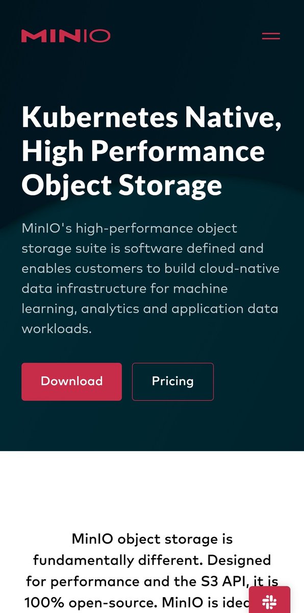 Lesson 5 - you can also DIY  using  @OVHcloud and  @Minio.If you need to store many 10's of TB then an even cheaper option is to self-host! OVH has cheap storage servers and MinIO is an open source S3 compliant API. Put those two together and you're winning  .