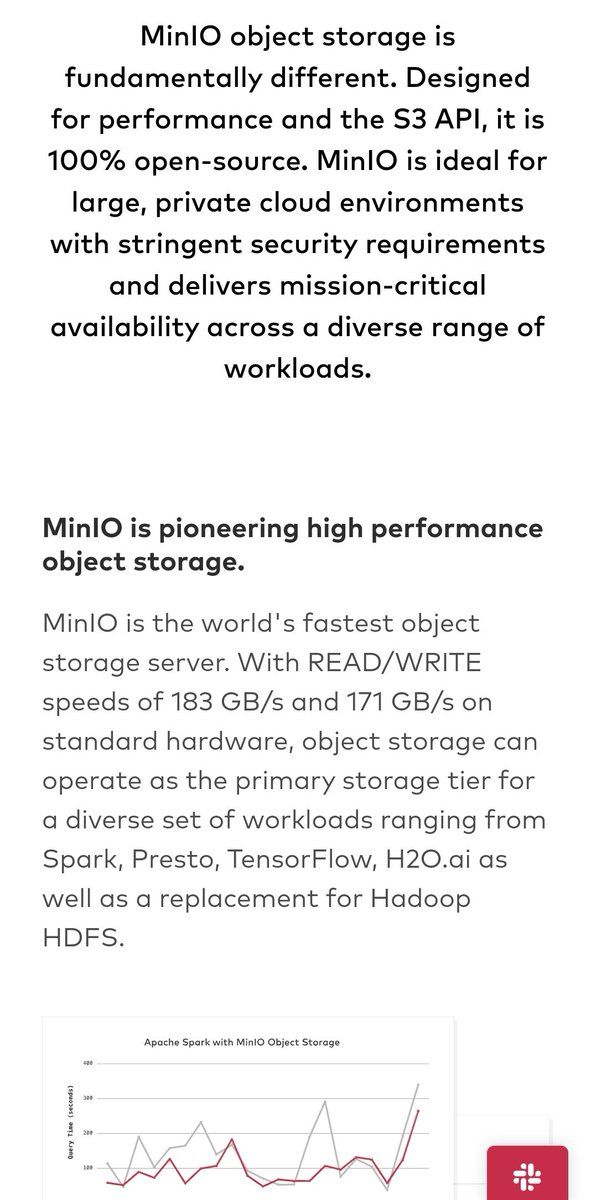 Lesson 5 - you can also DIY  using  @OVHcloud and  @Minio.If you need to store many 10's of TB then an even cheaper option is to self-host! OVH has cheap storage servers and MinIO is an open source S3 compliant API. Put those two together and you're winning  .