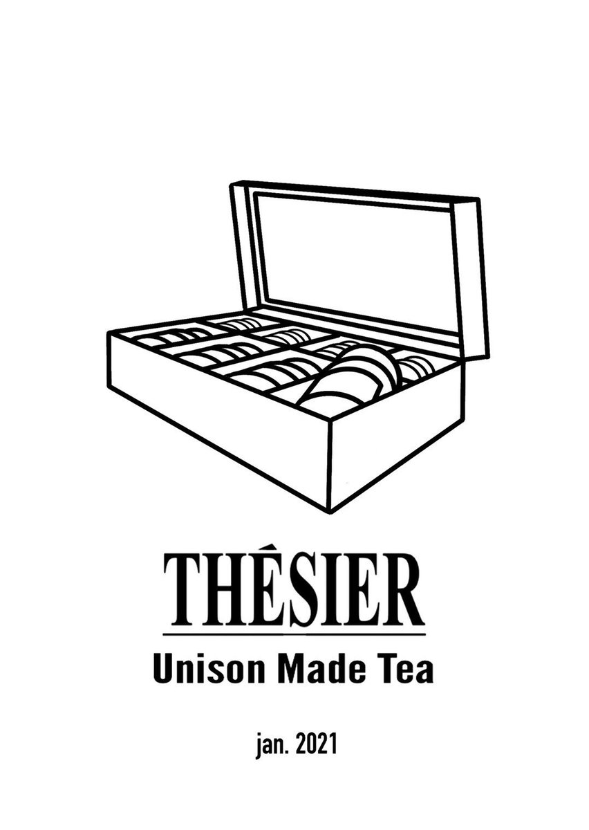 公式 紅茶専門店テシエ 代官山 1月のユニゾンメイド お土産ティーバッグのパッケージです ユニゾンメイドティーのご注文後 お口に合いましたら同じブレンドをティーバッグにしてお持ち帰りいただけます 代表デザインシリーズ
