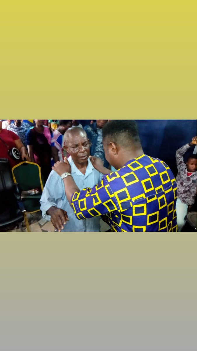 StimeEko's tweet photo. 20years strock healed at Dominion Global Church https://t.co/k0RSCqwTNc