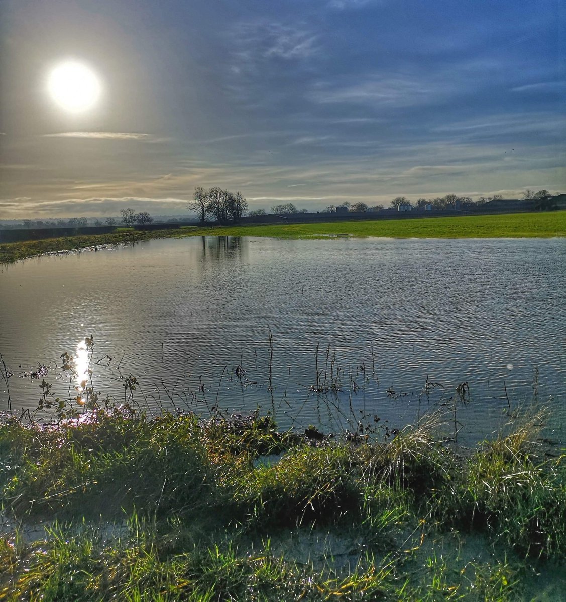 SocialAgUK's tweet photo. Photo sent in by one of our followers last month of the melted snow in the British countryside, be sure to show us your winter pictures 🌨️

📷  Gina Rymer https://t.co/uA9fzeWo31