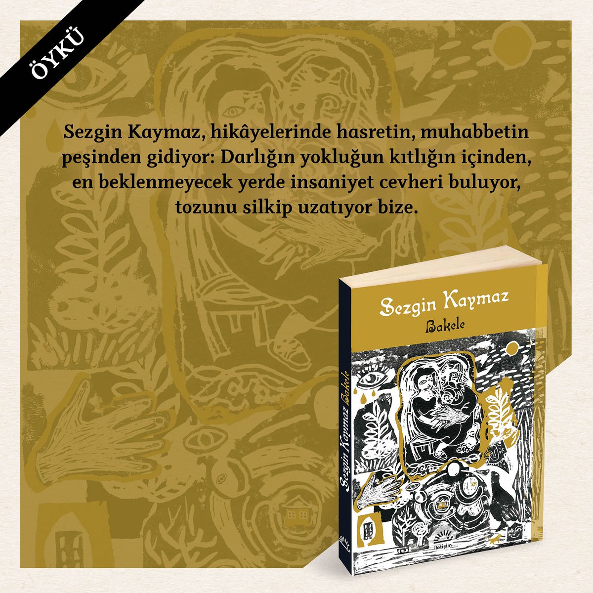 SezginKaymazz's tweet photo. Sezgin Kaymaz'ın yok satan kitabı "Bakele" gülümseyen yeni yüzüyle @iletisimyayin 'da! #SezginKaymaz #Bakele https://t.co/GqfE8Y7ic5