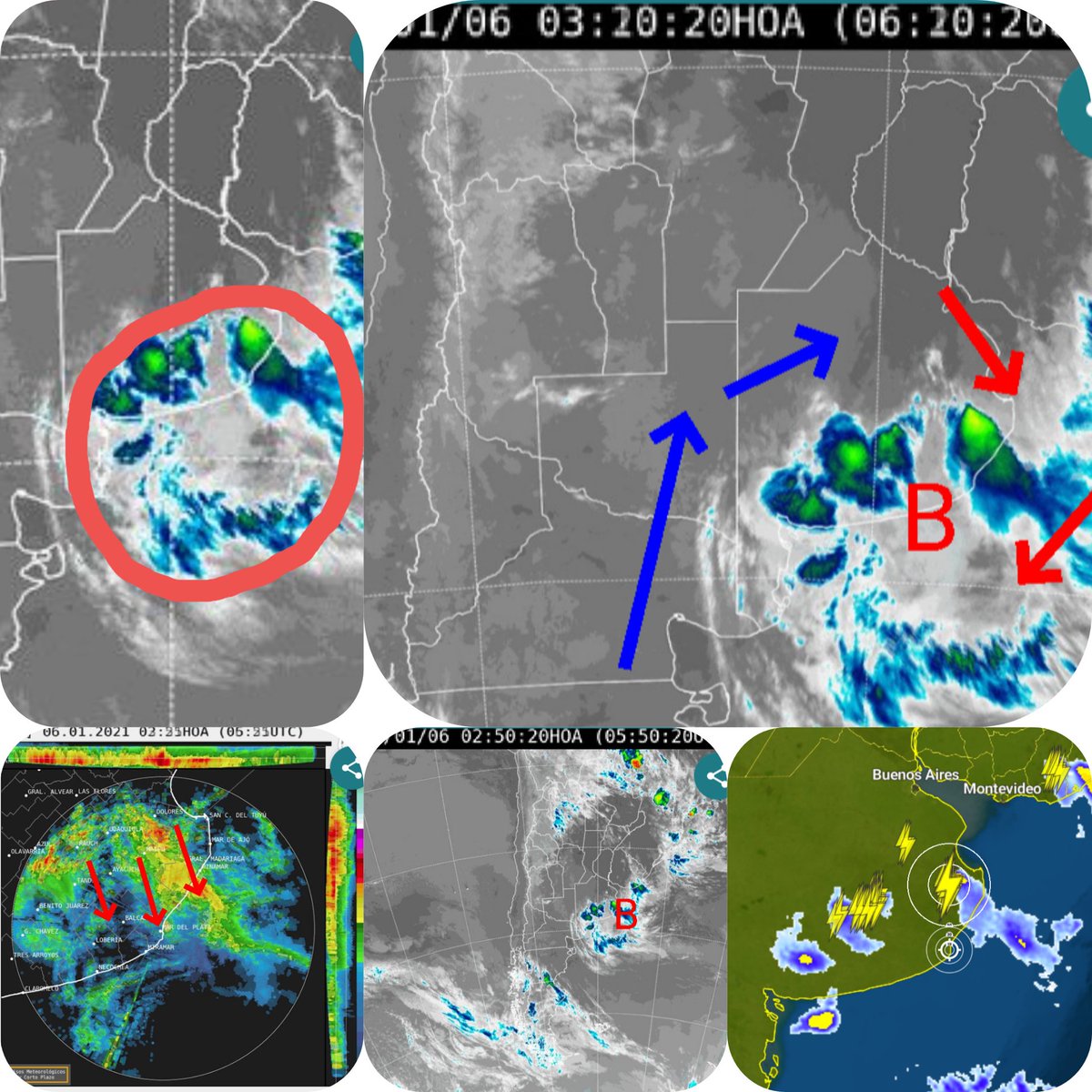 Tiempodealerta's tweet photo. Formación de sistema de baja presión dejará mal tiempo sobre el centro y sudeste de la PBA.
Valores puntualmente mayores a los 100 milímetros...🌧️🌧️⚡⚡ https://t.co/Gr84Q9VwU1
