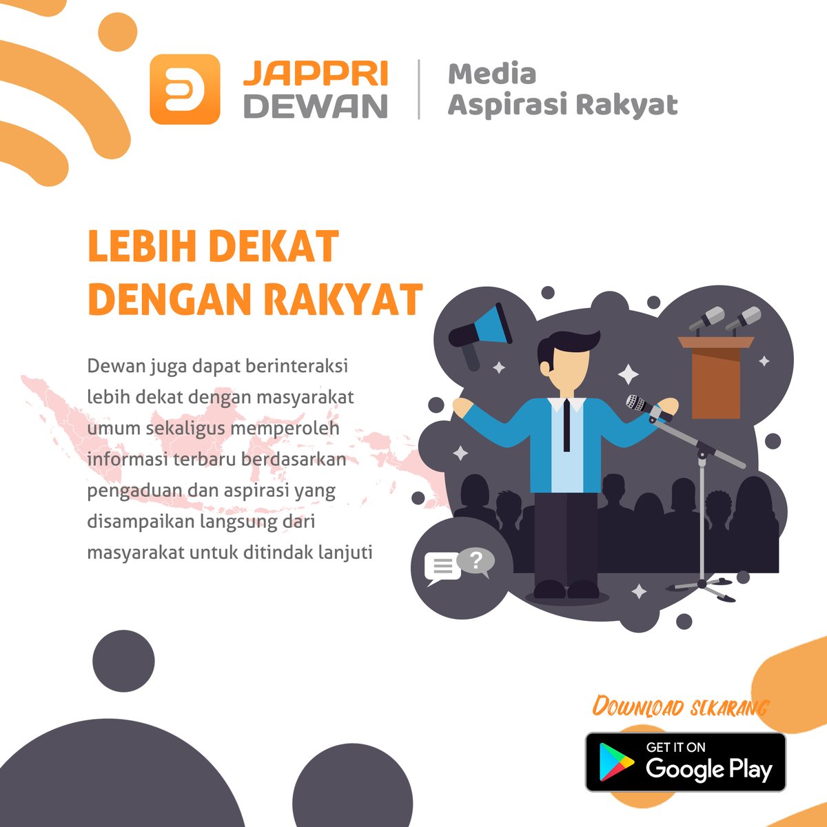 JAPPRI_OFFICIAL's tweet photo. Daripada ribut dijalan dengan aparat, mending sampaikan aspirasimu langsung ke anggota DPR melalui aplikasi JAPPRI Dewan. Gratis.!
https://t.co/tQtDe2T9Pg

Silahkan kunjungi website kami
https://t.co/VkCLLHiLBb

Gabung chat grup Whatsapp kami
https://t.co/CUcZnAHyhD

#jappridewan https://t.co/Z3KlwloQ9G