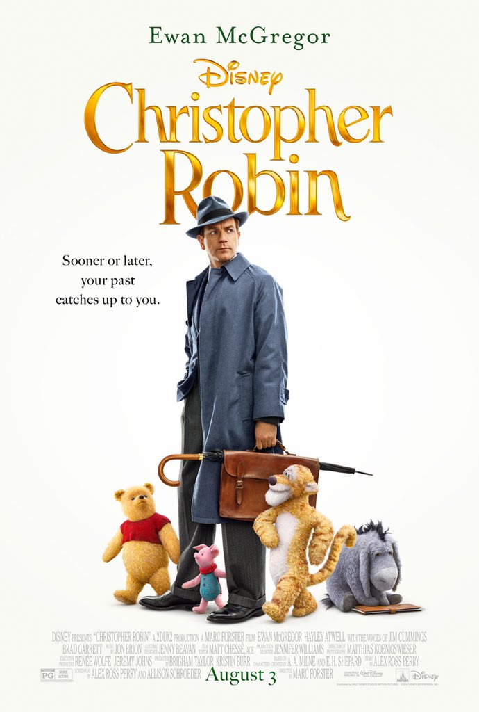 KrystinStiefel's tweet photo. Christopher Robin (2018)
#KESdoesDisneyRemakes
#ChristopherRobin2018 https://t.co/5kLcleGO4F