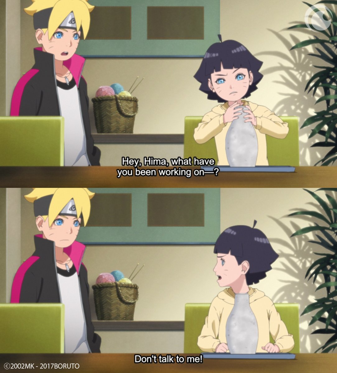 Boruto_EN's tweet photo. Never interrupt an artist at work! https://t.co/FA8bMIytjf