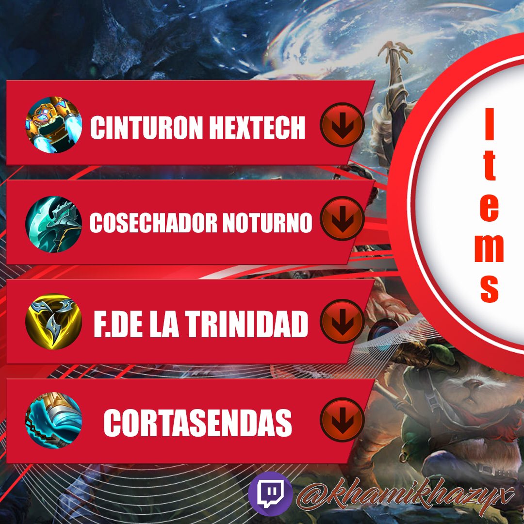 khamikhazyx's tweet photo. Nuevo parche 11.1 de largue of Legends, con muchas novedades:
-Buffos, nerffeos, cambios en objetos, skins...
#leagueoflegends #lol #patch11.1 #lolmemes #lolspain #leagueoflegendsmemes #leagueoflegendscosplay #twitch https://t.co/wki1lXp0aE