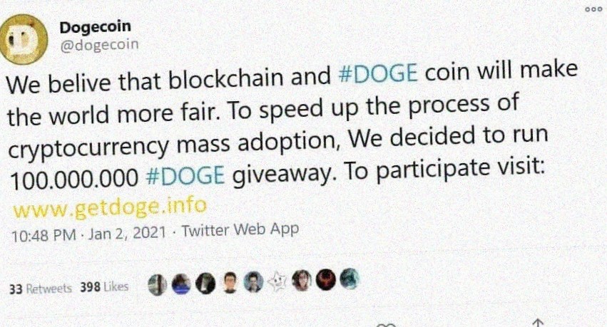 mamasmurf5's tweet photo. Make sense to invest in DOGE as soon as possible.
$DOGE #DOGECOIN #DOGEGIVEAWAY #CRYPTO #BITCOIN #DOGEARMY #CRYPTOCURRENCY #BTC #CRYPTOGIVEAWAY https://t.co/kZ8jjYCPew