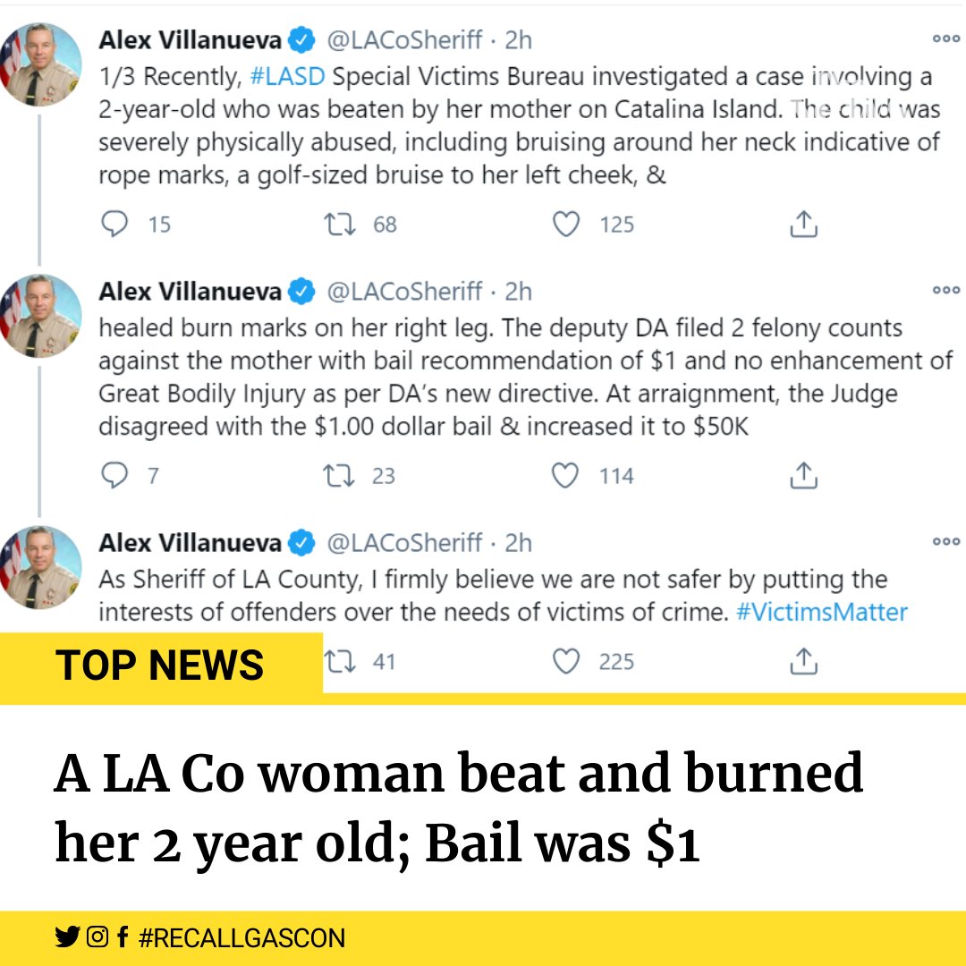 recallgascon's tweet photo. We will not dignify this woman with the title of "mother." This woman beat and burned a helpless 2 year old. This is the silent abuse that so many children endure- and under Gascon, we have abandoned them. ONE DOLLAR! We must fight for victims. We must fight. #recallgascon https://t.co/1UVfBH4qbh