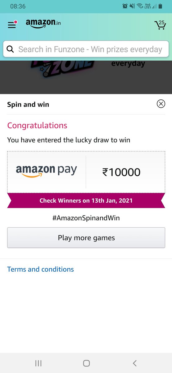 missmahi55's tweet photo. @AmazonHelp
#amazonquiztime
#amazonquiz
Big fan of Amazon played every quiz till now but won nothingπ₯π₯ hope this time i won and get thisπ€©π€© you guys also play and win https://t.co/L8baFgkqwh