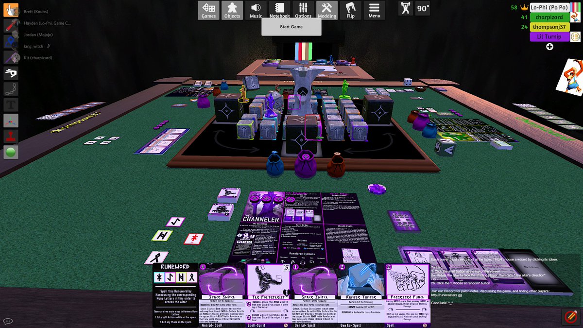 CasualKnubs's tweet photo. Played some #Runecasters tonight with @_KitHarper_ @LoPhiMusic and Jordan and won ๐!!! It was a lot of fun ๐ https://t.co/Yw374bzKaE